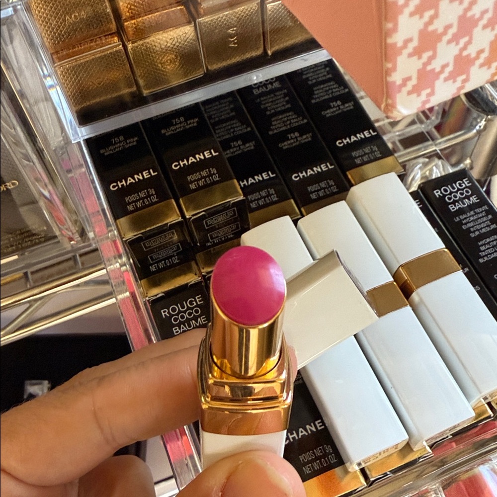 CHANEL Rouge Coco Baume 762 Raspberry Kiss – New Amazing!